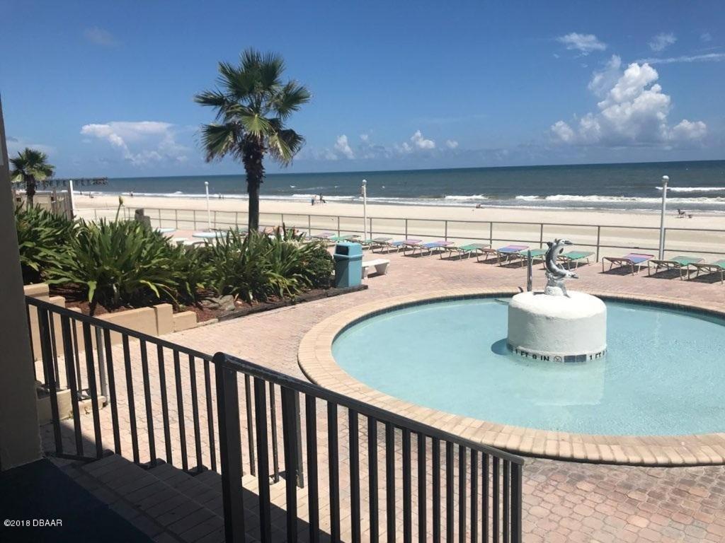 代托纳海滩Ocean Breeze - Direct Ocean Front-Pool Is Open公寓 外观 照片