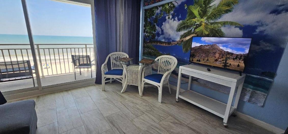 代托纳海滩Ocean Breeze - Direct Ocean Front-Pool Is Open公寓 外观 照片