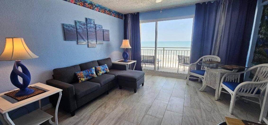 代托纳海滩Ocean Breeze - Direct Ocean Front-Pool Is Open公寓 外观 照片