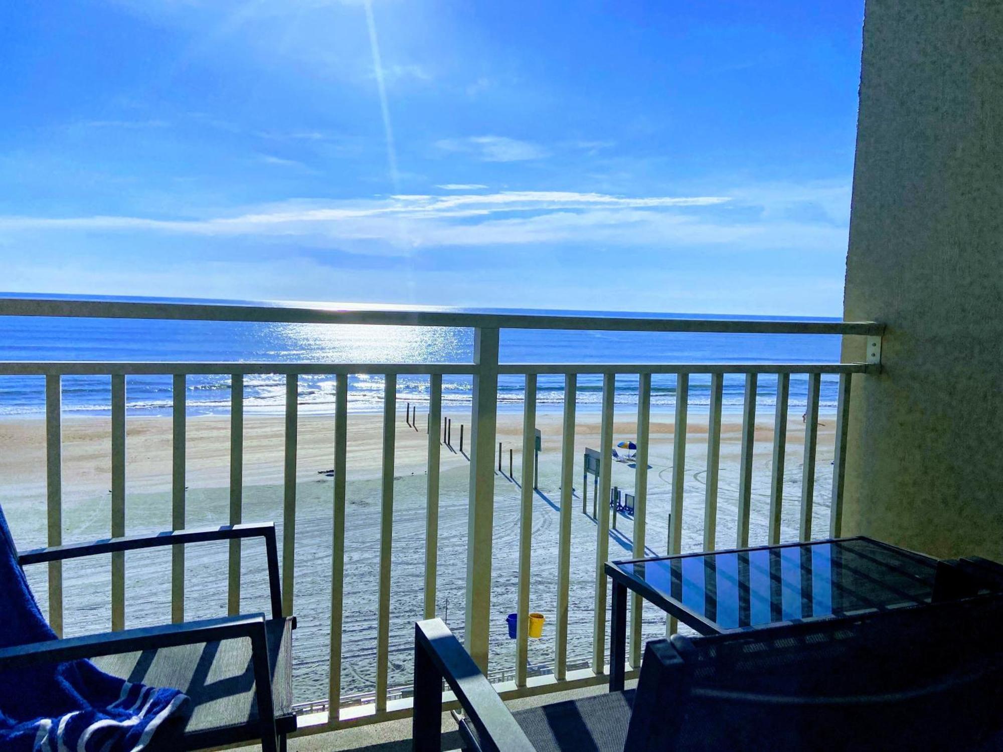 代托纳海滩Ocean Breeze - Direct Ocean Front-Pool Is Open公寓 外观 照片