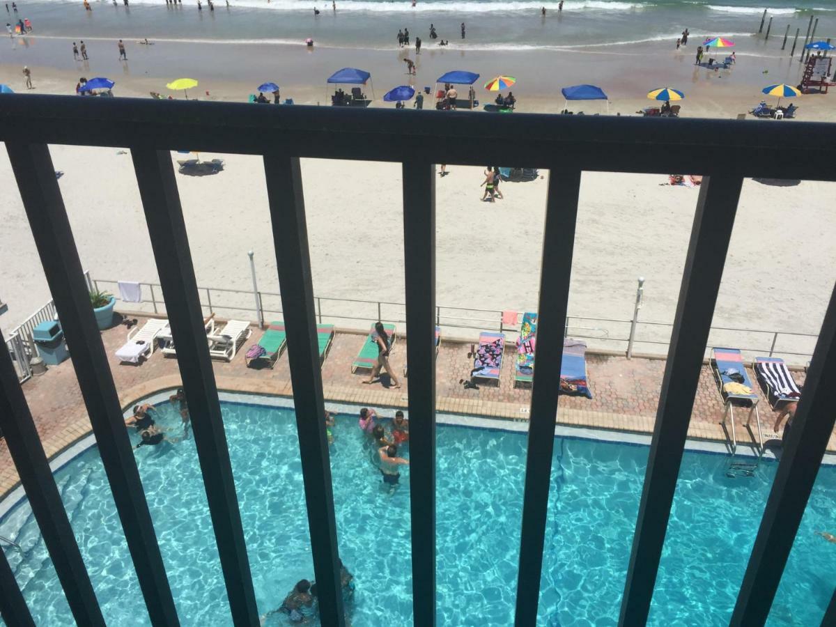 代托纳海滩Ocean Breeze - Direct Ocean Front-Pool Is Open公寓 外观 照片