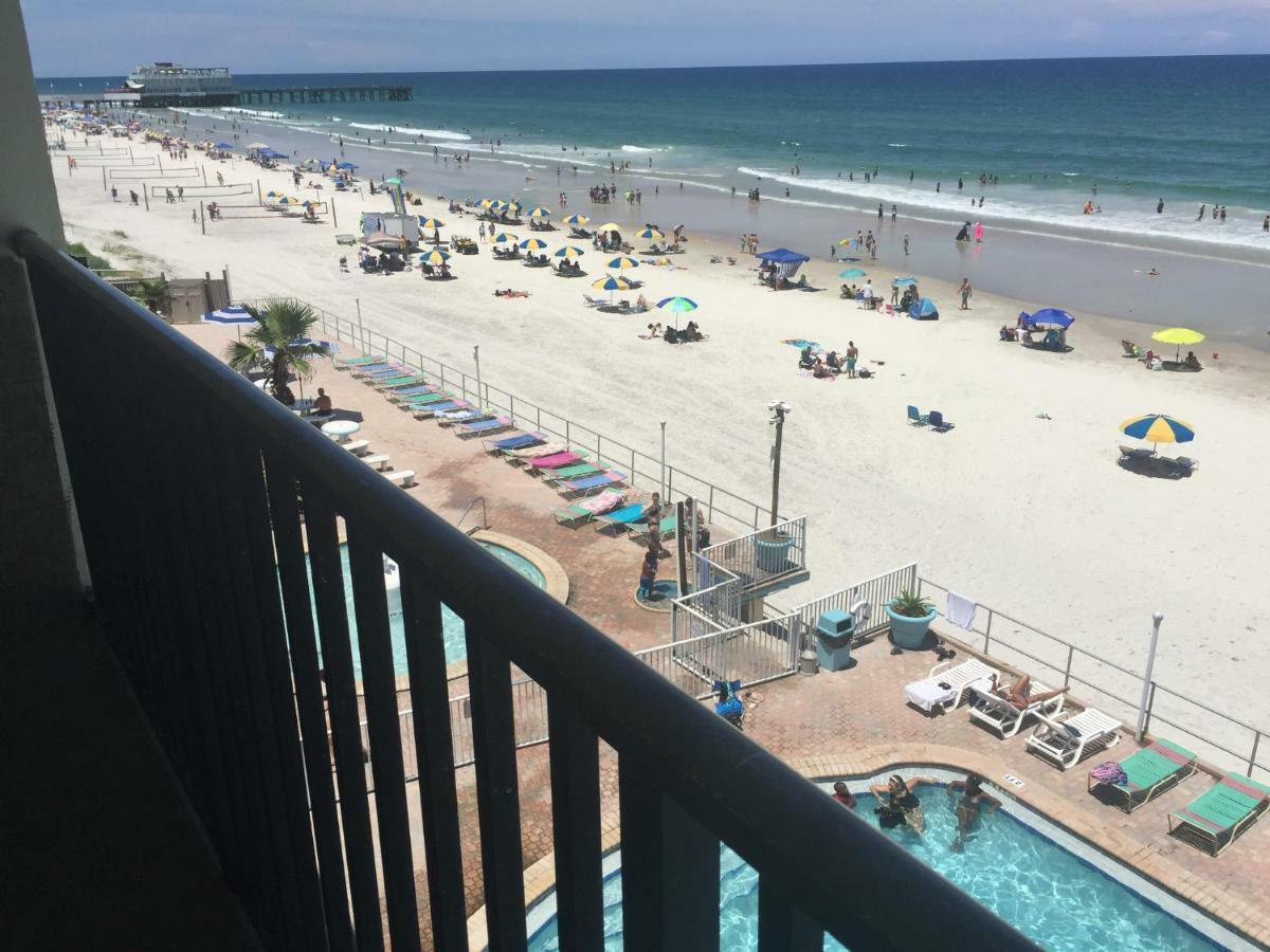 代托纳海滩Ocean Breeze - Direct Ocean Front-Pool Is Open公寓 外观 照片
